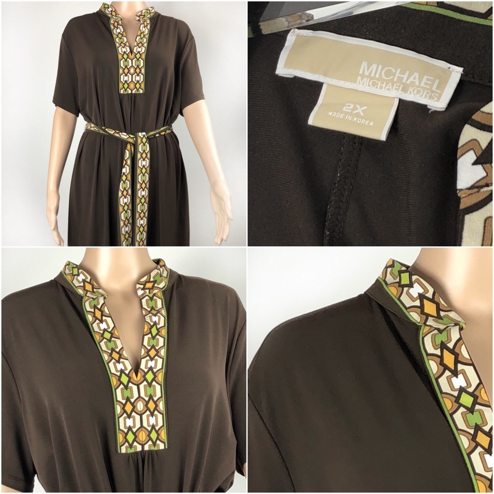 Michael Kors Dress Brown Size 2X